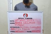 'Yahoo' Boy Ahmed Olumide Tijani To Spend 12 Months In Prison For Scam