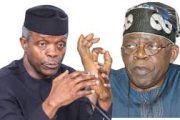 Osinbajo To Tinubu: Your Sterling Contributions To Our Democracy Stand You Out; Congratulates Him On Victory At APC Primary 