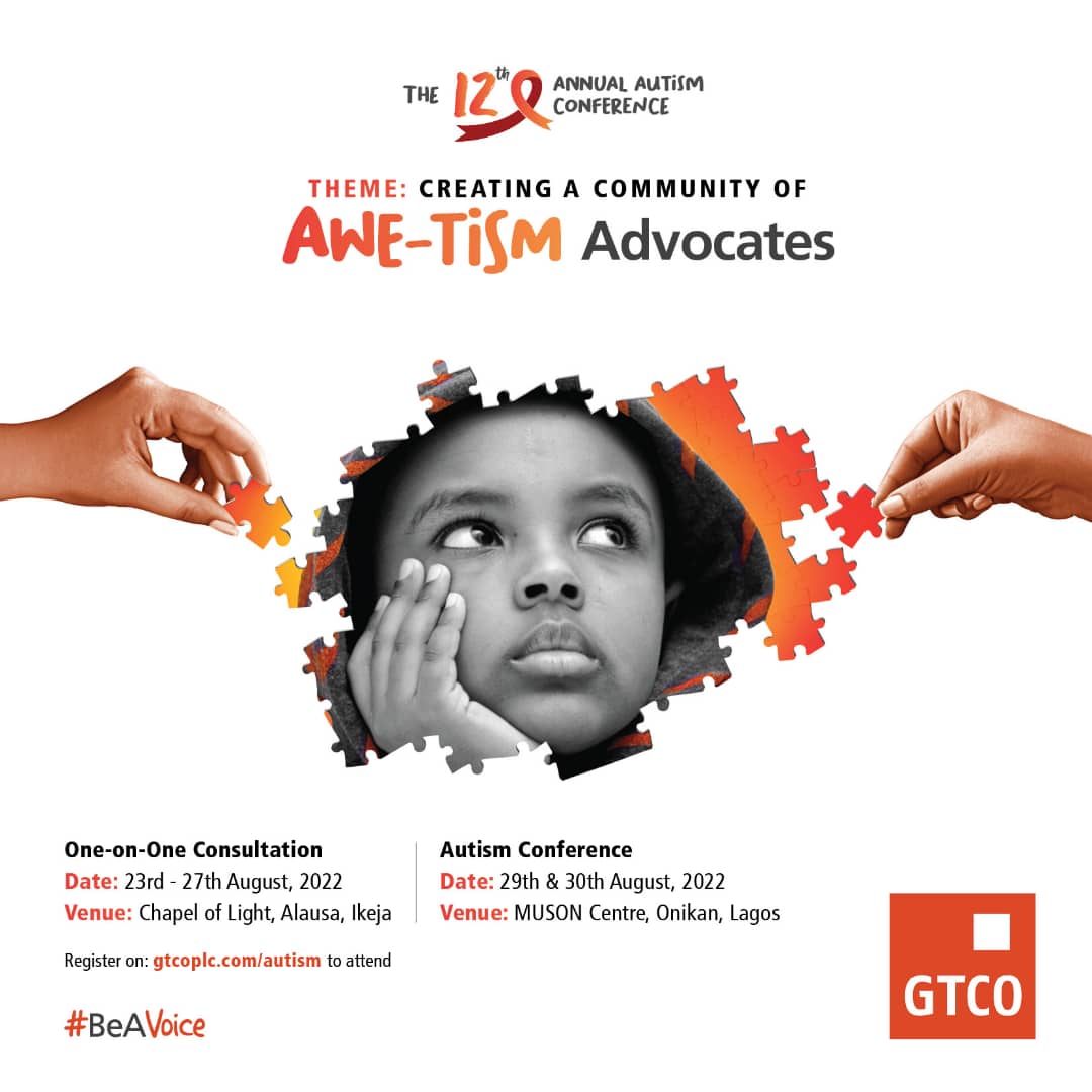 GTCO Autism Conference Holds On August 29 & 30th At MUSON Centre