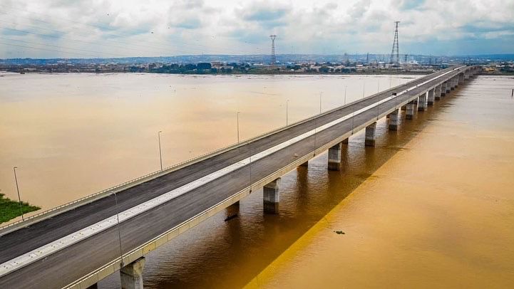 Video, Photos As Second Niger Bridge Nears Completion
