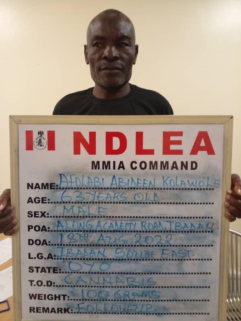 NDLEA Arrests Grandpa Who Ships Illicit Drugs To Daughter In Dubai; Intercepts Northern States-bound 2.3m Tabs Of Opioids