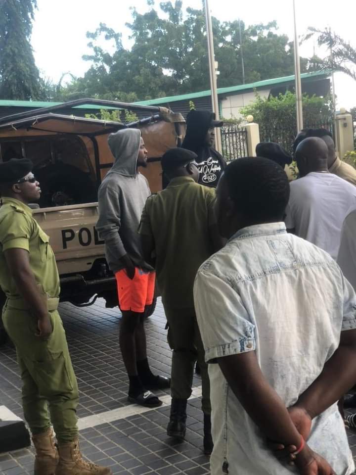 Watch Video As Buga Crooner, Kizz Daniel, Is Arrested In Tanzania For Failure To Perform At A Show 