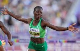 Breaking: Amusan Wins, Breaks Record Again, Increases Nigeria's Gold To 10