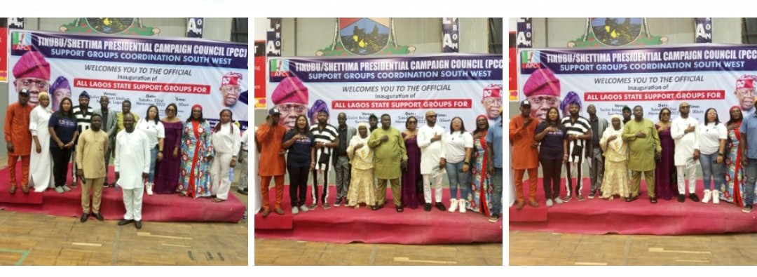 APC PCC Southwest Support Group Directorate Inducts 1265 Support Groups In Lagos