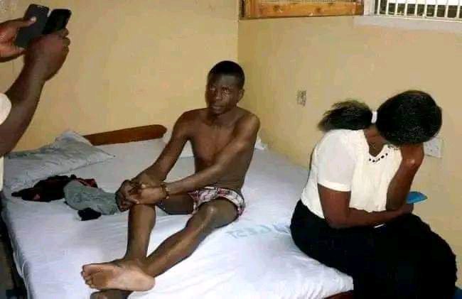 Lecturer Catches Wife With His Student In Hotel Room 