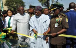 In Pictures, Aregbesola Commissions NCoS' Operational Vehicles, Junior Staff Quarters, ICT Command/Control Room; Unveils New Uniforms