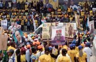 Video, Photos As James Abiodun Faleke's Supporters Ignite Sanwo-Olu/Hamzat Campaign Flag-off