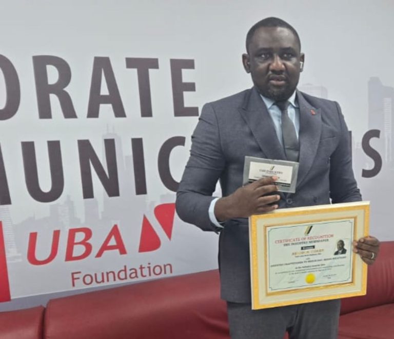 UBA’s Abiodun Coker Named “Future Leader in Media Management” at The Industry Summit/Awards
