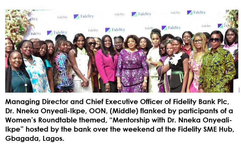 Fidelity MD Onyeali-Ikpe Urges Women to Embrace Lifelong Learning, Collaboration for Career Success