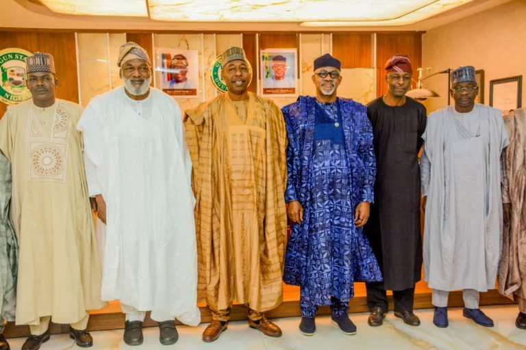 Awujale: Zulum Visits Abiodun; Condoles Monarch’s Family