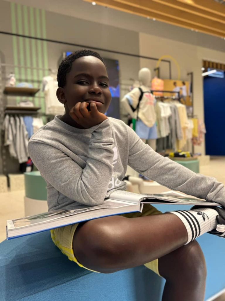 Books, Boots, and Modelling: How 10-Year-Old Osaivbie Izendomwen Became the Face of a Global Sportswear Campaign