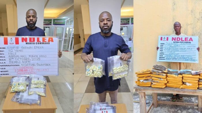 Businessman Excretes 127 Cocaine Wraps at Kano Airport