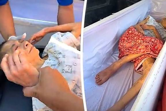 Woman Found Alive Inside Coffin Moments Before Cremation