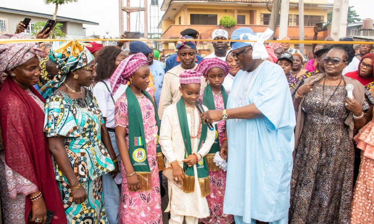 Ikeja LG Chairman Commences 100 Days In Office Activities With One-day Chairman Commissioning Road Project