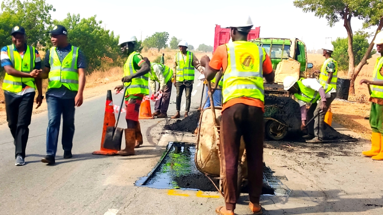 FERMA Begins Road Repairs in Kebbi Ahead of Christmas
