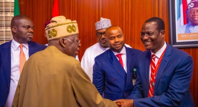 Tinubu Swears-in Taiwo Oyedele As Minister Of State For Finance