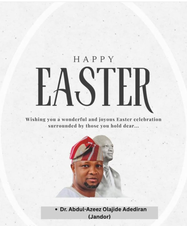 JANDOR Felicitates with Lagosians at Easter