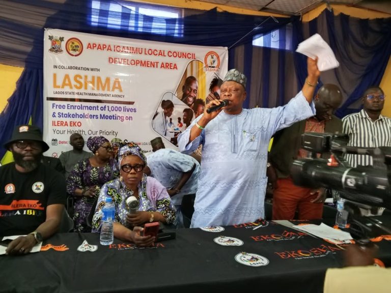 Residents Laud Apapa-Iganmu Chairman as 1000 People Benefit from Free Health Insurance Scheme