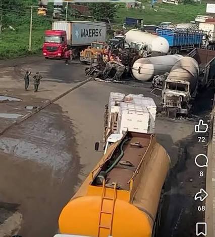 Six Perish In Lagos-Ibadan Expressway Multi-vehicle crash