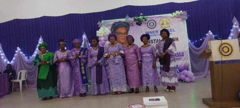 Inner Wheel District 911 Inaugurates Kikelomo Olasoji as 43rd Chairman