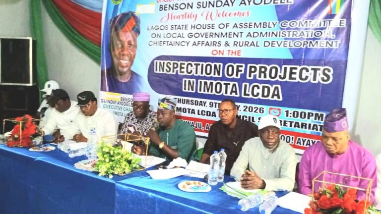 Lagos Assembly Lauds Imota LCDA’s Development Strides