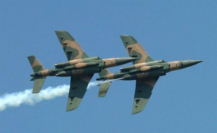 NAF Airstrikes Destroy Terrorists Enclave In Borno