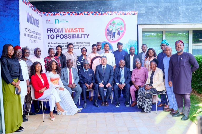France, Nigerian Universities Turn Plastic Waste into ₦949m Green Economy Opportunity