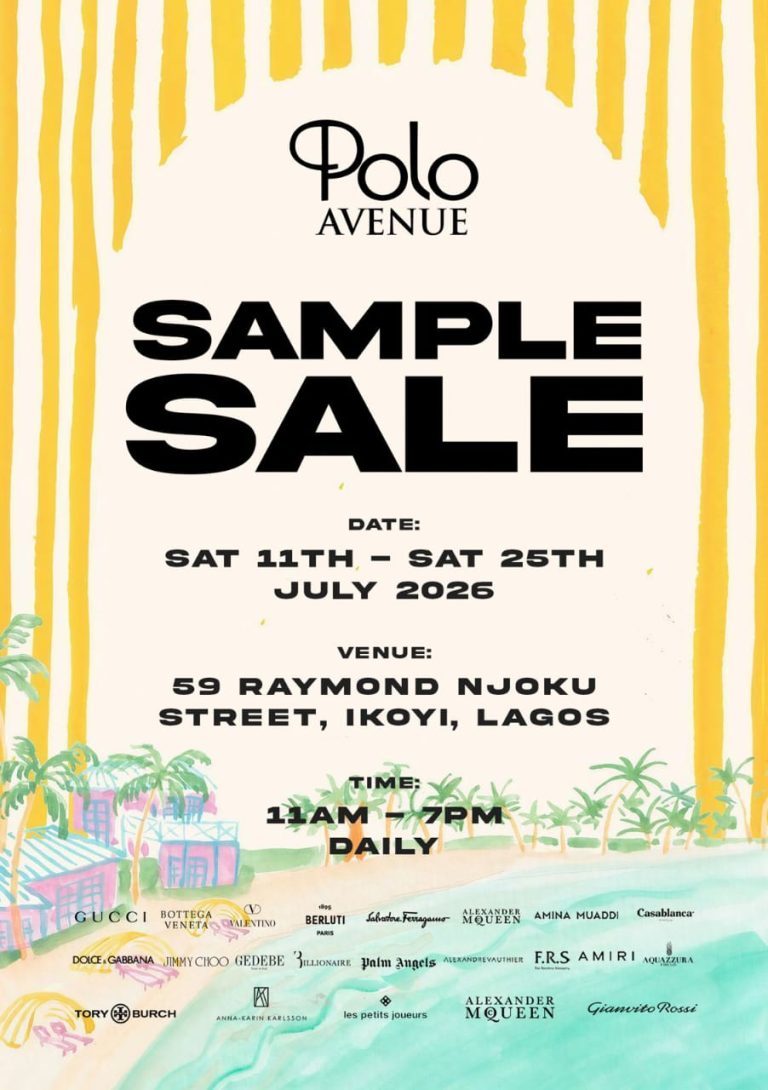 Polo Avenue Invites Lagos to Its Exclusive 2026 Sample Sale