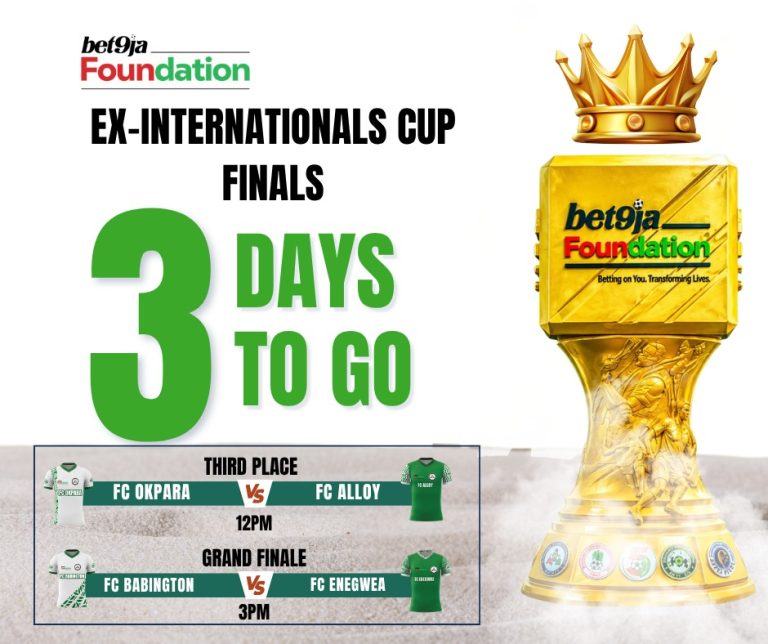 Bet9ja Foundation Cup: N16m Naira Rain for Ex-Internationals