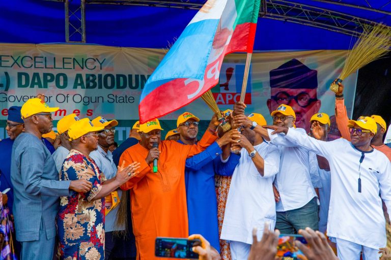 Abiodun Welcomes PDP, ADC Ward Leaders into APC, Says Opposition Has Lost Its Way