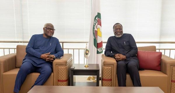 ECOWAS Chief Hosts ex-Sierra Leone President in Abuja as Regional Bloc Pushes Dialogue, Stability