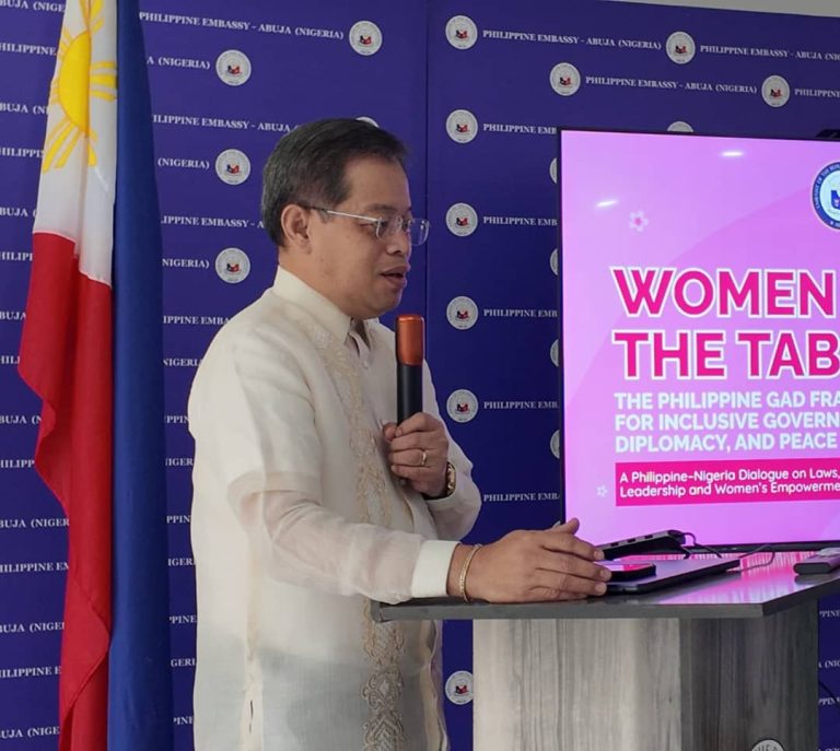 Philippines Offers Nigeria Gender Equality Blueprint, Links Compliance to Government Funding