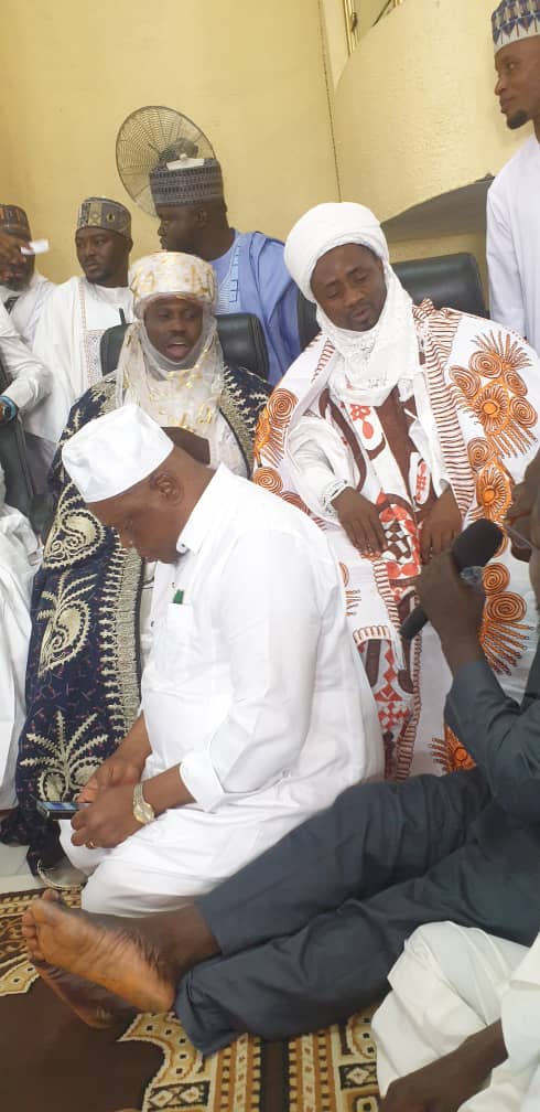 NASFAT Prays for Successful Tenure for Olawale Saliu as Apapa-Iganmu LCDA Chairman