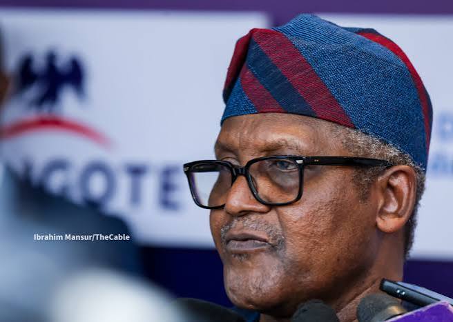 Dangote Replies Critics Accusing Him of Creating Monopoly