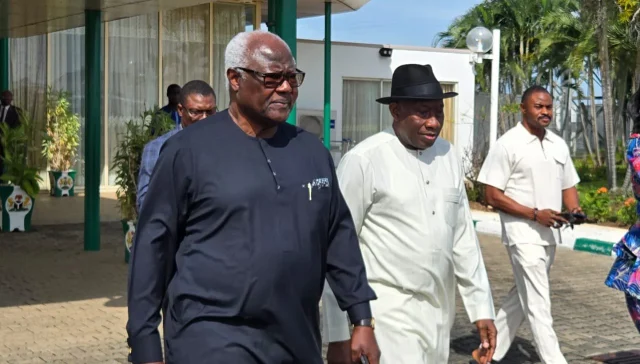 Ex-Sierra Leone President Koroma Departs Nigeria for Home Country