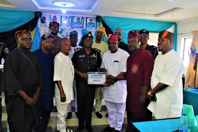 Ojajuni Copies Disu, Honours 5 Retired, 34 Serving Ogun Police Officers with Commendation Awards