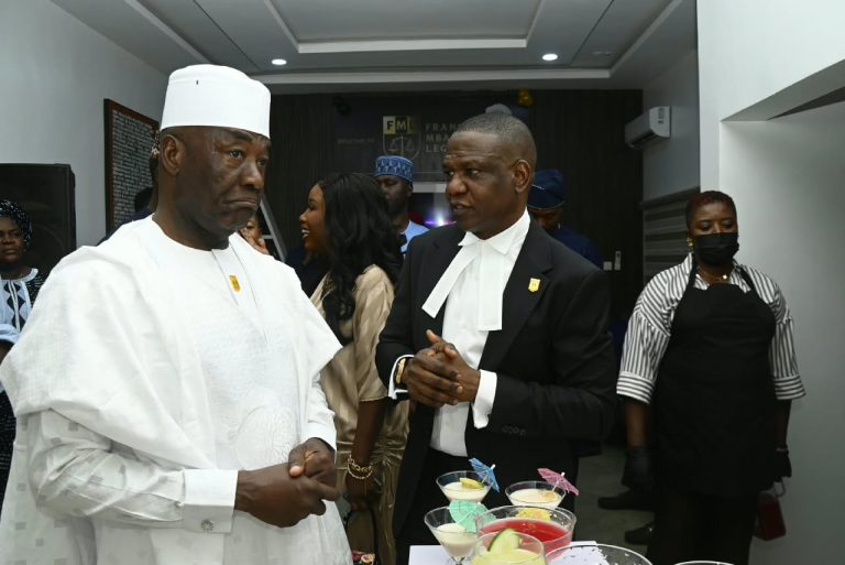 Retired IGPs, Bianca Ojukwu, Others Celebrate DIG Mba as Ex-cop Opens Law Office in Abuja on Birthday