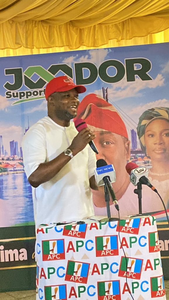 Ojelabi Inaugurates JANDOR Support Group for Tinubu, Hamzat 2027; Sanwo-Olu, Obasa, Tayo Ayinde, Wale Edun, Chairman of Conference 57 Attend