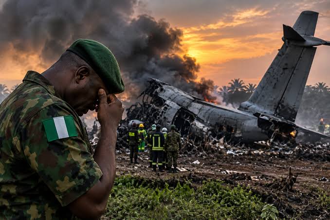 32 Passengers Die as Military Plane Crashes Near Naval Base in Igbokoda