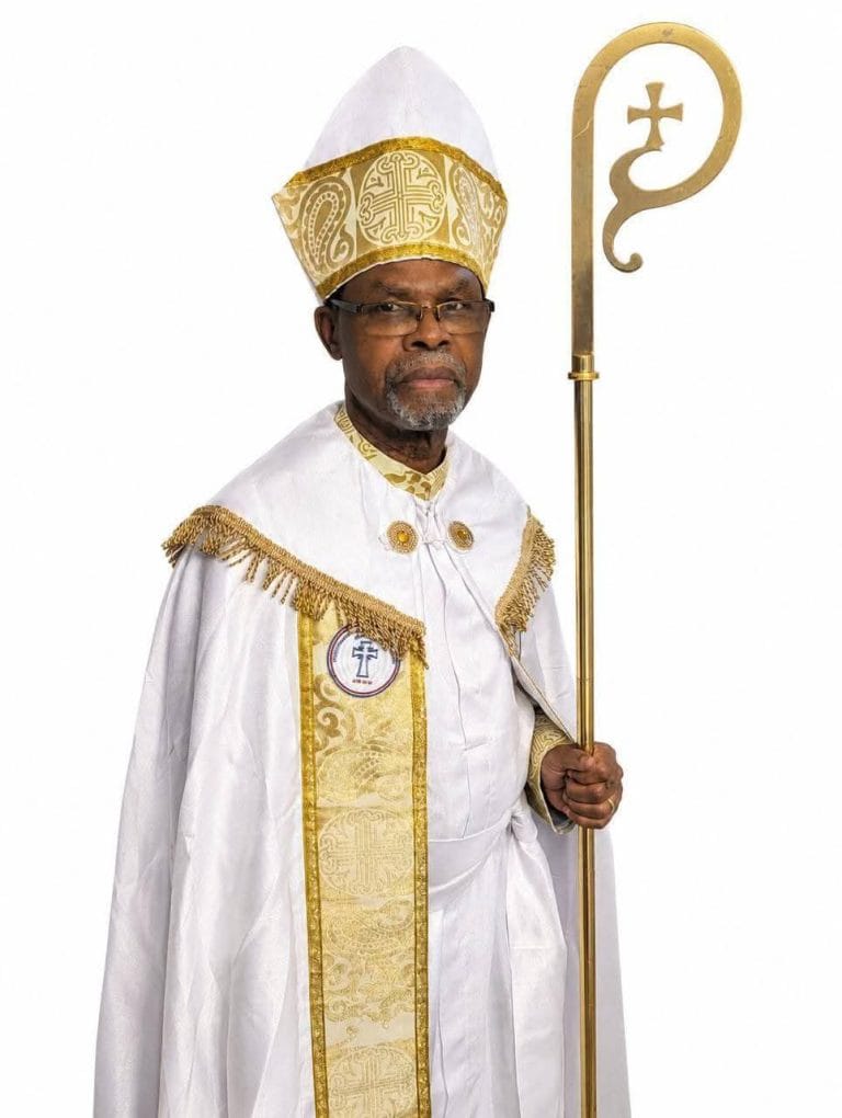 CSMC Ayo Ni o Acting Spiritual Leader Baba Aladura Kassim arrives Nigeria